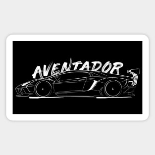 Lambo Aventador Sticker